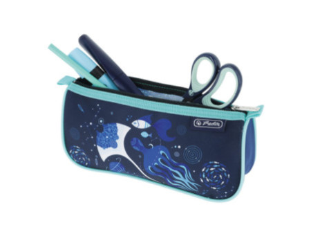 herlitz Trousse sport 'Deep Ocean'
