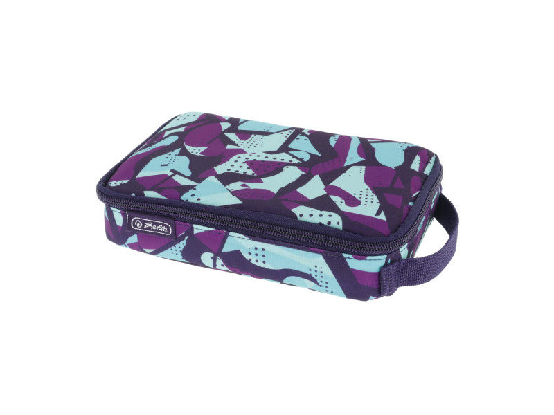 herlitz Trousse 2Go 'Camo Purple'
