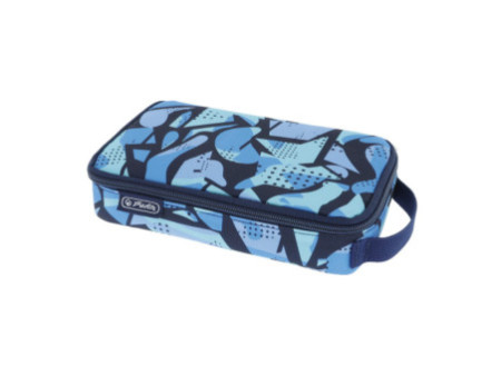 herlitz Trousse 2Go 'Camo Blau'