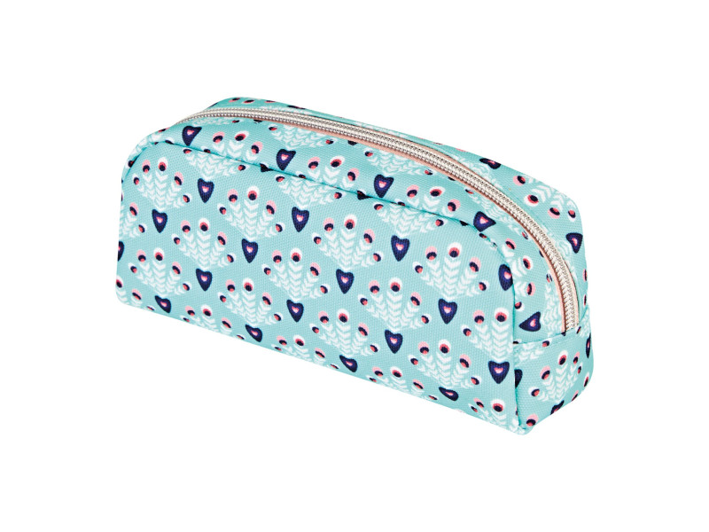 herlitz Trousse Pouch Bag 'Fancy Peacock'