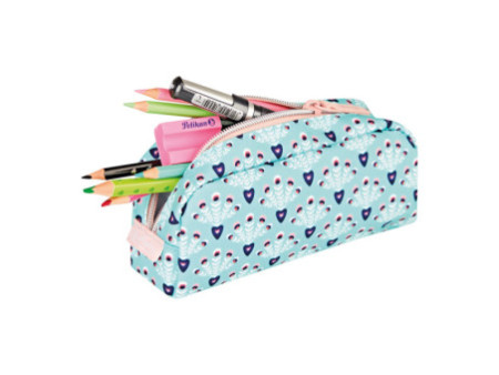 herlitz Trousse Pouch Bag 'Fancy Peacock'