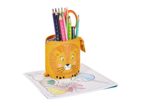 herlitz Etui à crayons / pot à crayons 'Lion'