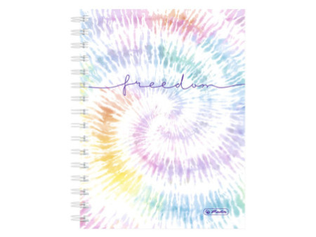 herlitz Cahier à spirales New Batik 'Freedom', A5