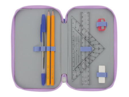 herlitz Etui scolaire double 'Mystic Mermaid', 23 pièces