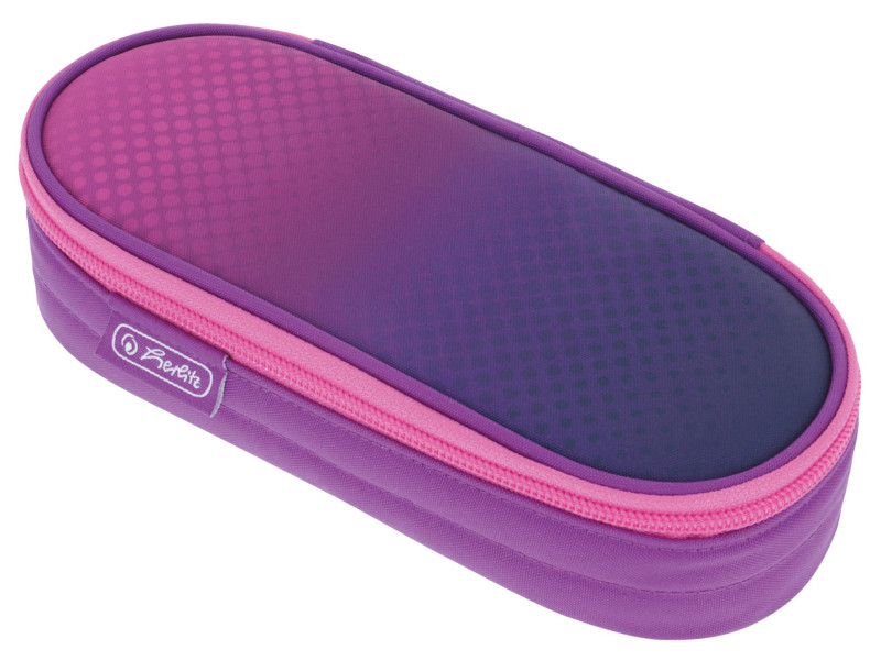 herlitz Trousse 'Dip Dye Pink'