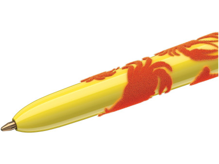BIC Stylo à bille rétractable 4Colours Velours, présentoir