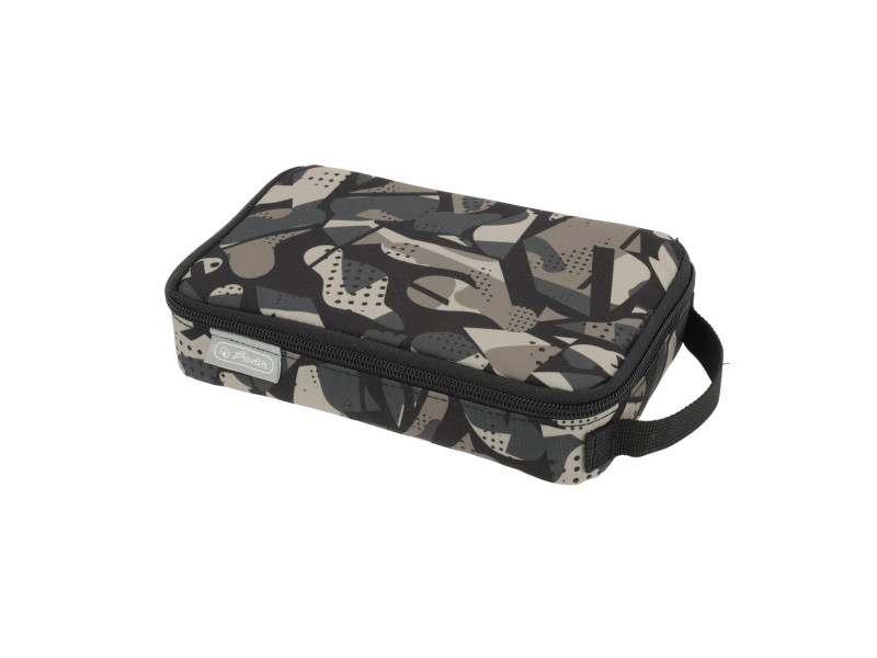 herlitz Trousse 2 Go 'Camo Grey'