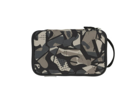 herlitz Trousse 2 Go 'Camo Grey'