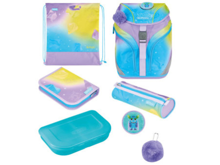 herlitz Cartable SoftLight Plus 'Little Monster'