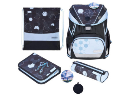 herlitz Cartable UltraLight XL Plus 'Cyber Soccer'