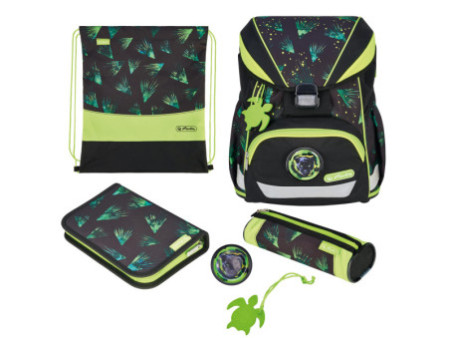 herlitz Cartable UltraLight XL Plus 'Jungle Explorer'