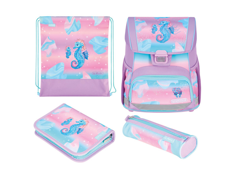 herlitz Cartable Loop Plus 'Ocean Lights'