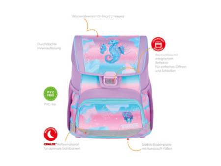 herlitz Cartable Loop Plus 'Ocean Lights'