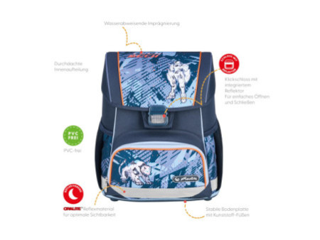 herlitz Cartable Loop Plus 'Tech Mech'