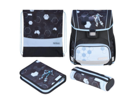 herlitz Cartable Loop Plus 'Cyber Soccer'