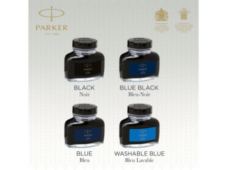 PARKER Flacon d'encre QUINK, contenu: 57 ml, bleu royal