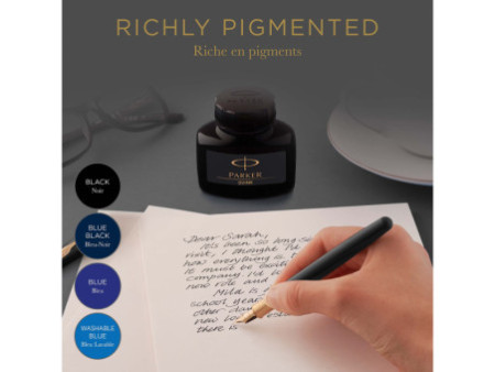 PARKER Flacon d'encre QUINK, contenu: 57 ml, bleu