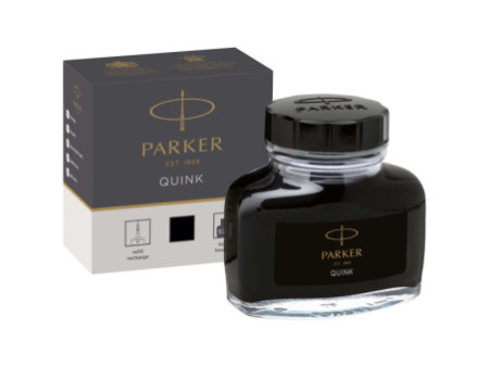 PARKER Flacon d'encre QUINK, contenu: 57 ml, noir
