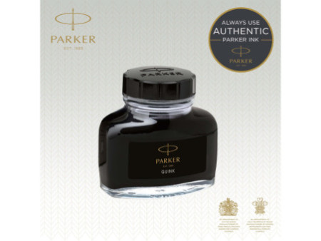 PARKER Flacon d'encre QUINK, contenu: 57 ml, noir
