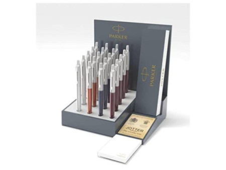 PARKER Stylo bille rétractable JOTTER CORE, présentoir de 20