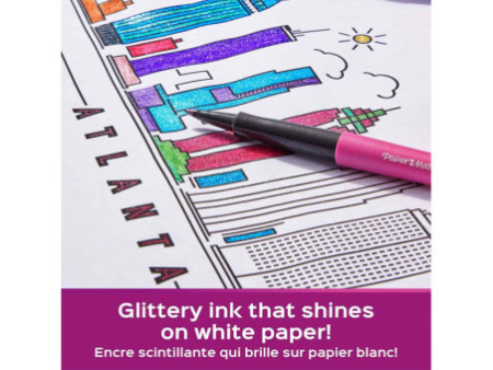 Paper:Mate Stylo feutre Flair METALLIC, blister de 6