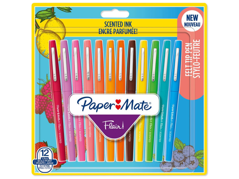 Paper:Mate Stylo feutre Flair SCENTED, blister de 12