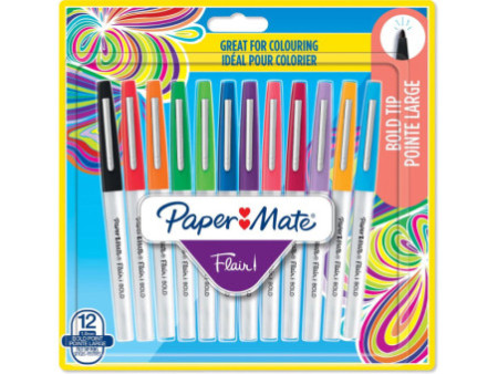 Paper:Mate Stylo feutre Flair BOLD, blister de 12