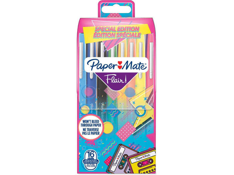 Paper:Mate Stylo feutre Flair RETRO, étui de 16