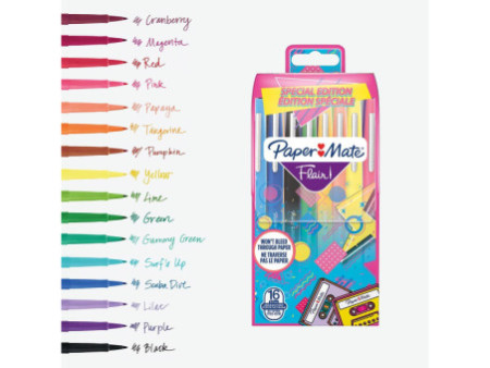 Paper:Mate Stylo feutre Flair RETRO, étui de 16