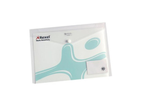 Rexel Pochette à documents, A4, PP, transparent