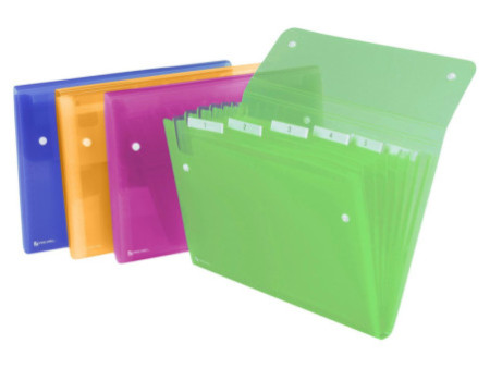 Rexel Trieur ICE, format A4, 6 compartiments, en PP