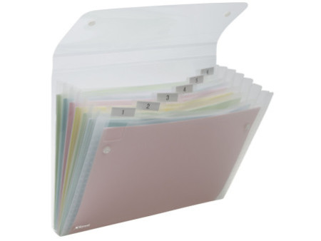 Rexel Trieur ICE, format A4, 6 compartiments, en PP