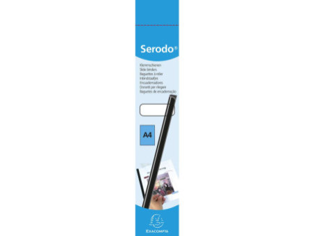 EXACOMPTA Peigne à relier Serodo, A4, 3 mm, noir