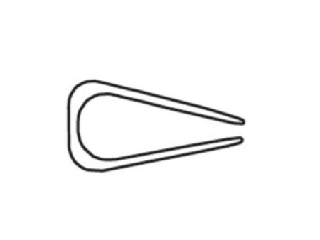EXACOMPTA Peigne à relier Serodo, A4, 3 mm, noir