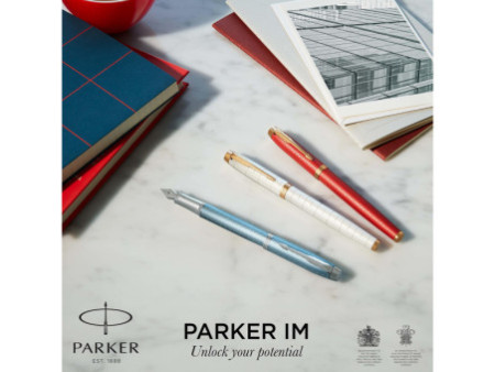 PARKER Stylo à bille IM PREMIUM Noir et Doré G.T.