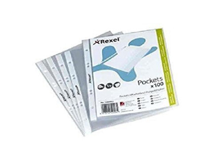 Rexel Pochette Top Qualité, A5, PP, transparent, 0,08 mm