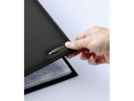 Rexel Protège documents SOFT TOUCH SMOOTH, A4, avec 24