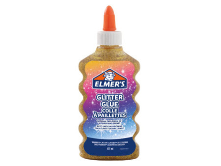 ELMER'S Colle à paillettes 'Glitter Glue', 177 ml, or