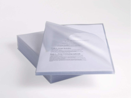 Rexel Pochette coin Anti-Slip, format A4, PP,incolore, 0,15m