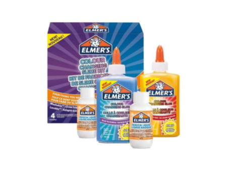 ELMER'S Slime Kit 'Color Changing Slime Kit', 4 pièces