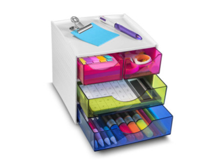 CEP Mini module de rangement MyCube Happy, 4 tiroirs