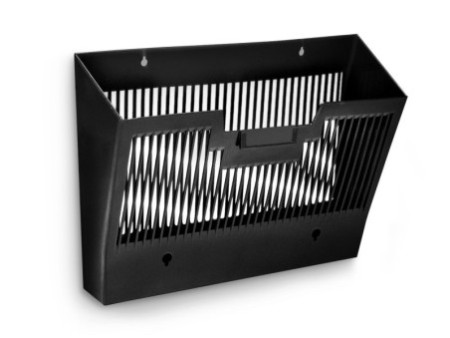 CEP Corbeille murale First, A4, 1 compartiment, noir