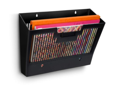 CEP Corbeille murale First, A4, 1 compartiment, noir