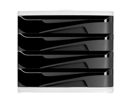 CEP Module de classement ELLYPSE OWA, 4 tiroirs, noir