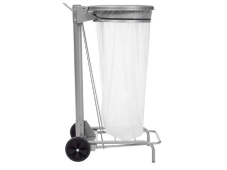 CEP Support mobile pour sac poubelle ROSSIGNOL, 110 litres