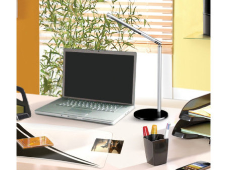 CEP Lampe de bureau LED CepPro, noir-gris métal