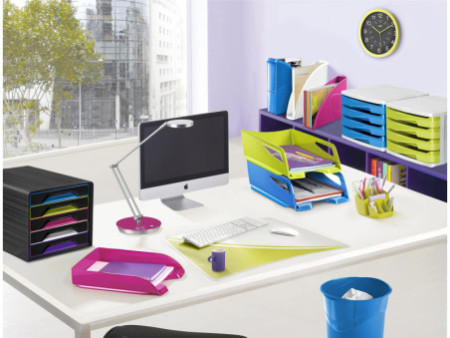CEP Module de classement Smoove GLOSS, 5 tiroirs, noir /