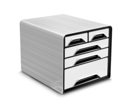 CEP Module de classement Smoove CLASSIC, 5 tiroirs, blanc /