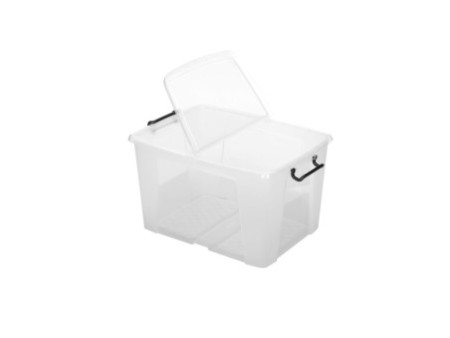 CEP Boîte de rangement strata, 65 litres, transparent