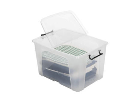 CEP Boîte de rangement strata, 65 litres, transparent